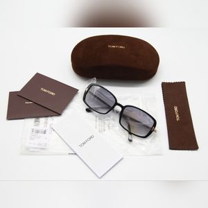 NEW TOM FORD BONHAM SUNGLASSES TOM FORD TF923 01B WOME SQUARE FT0923/S